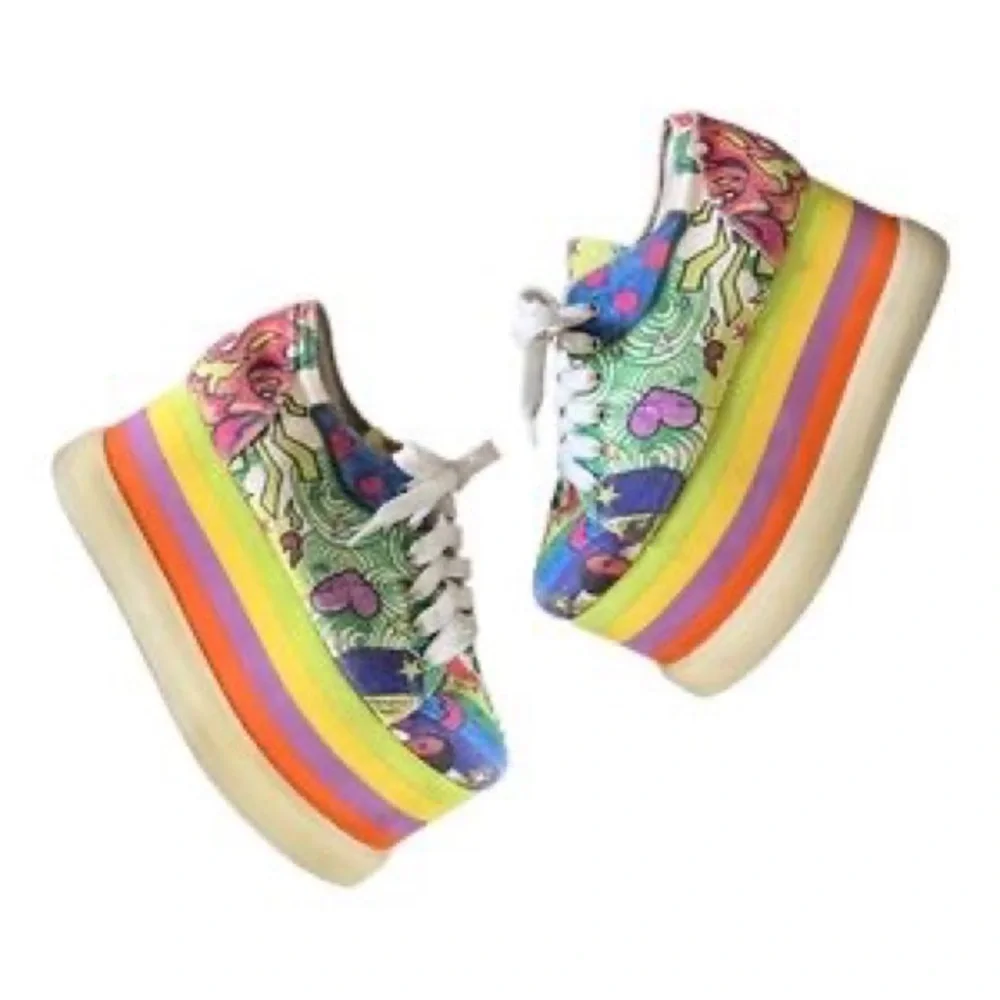 COPY - Currentmood light up platform sneakers - Picture 3 of 4